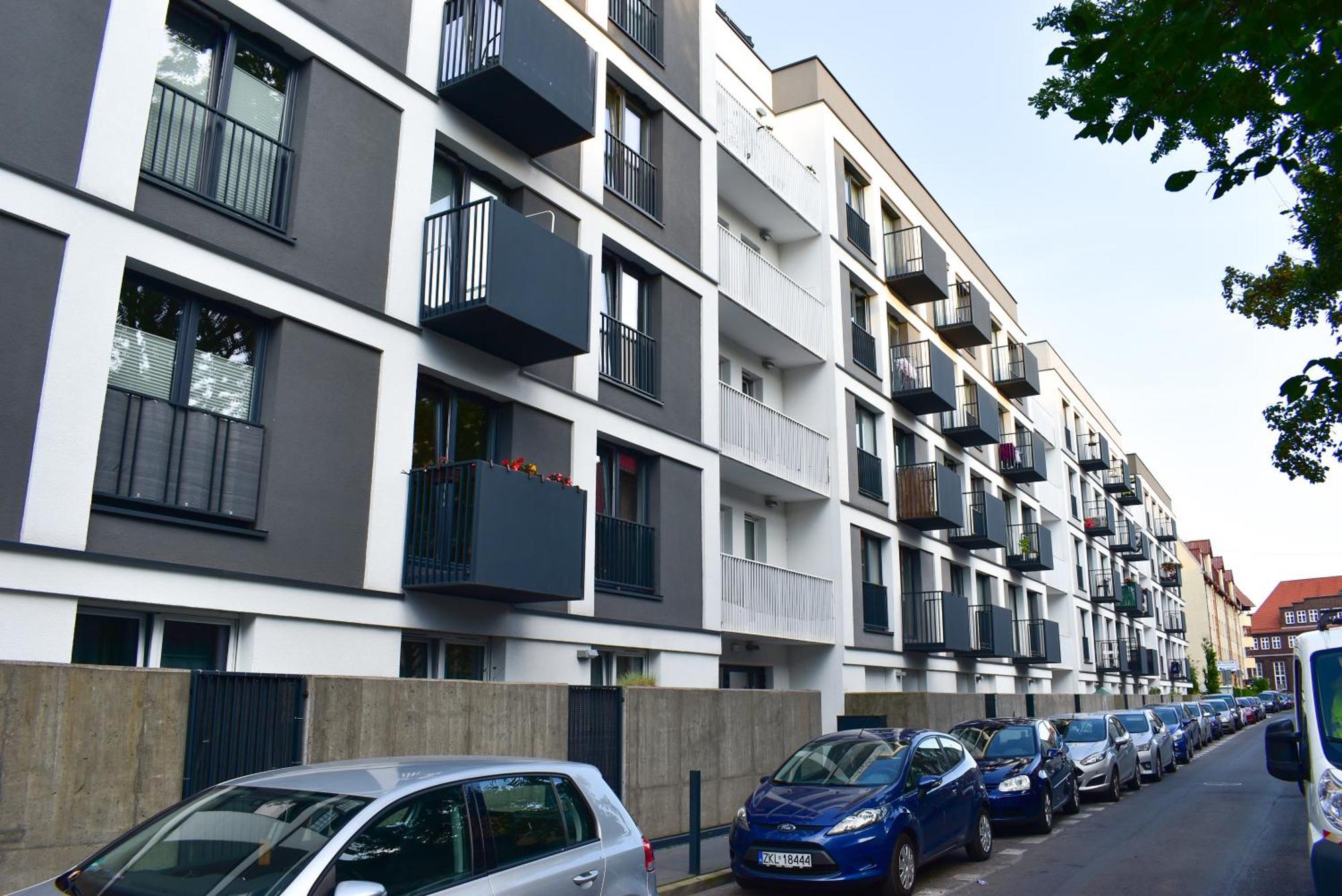 Ferienwohnung Apartament Skandynawski Premium Stettin Exterior foto